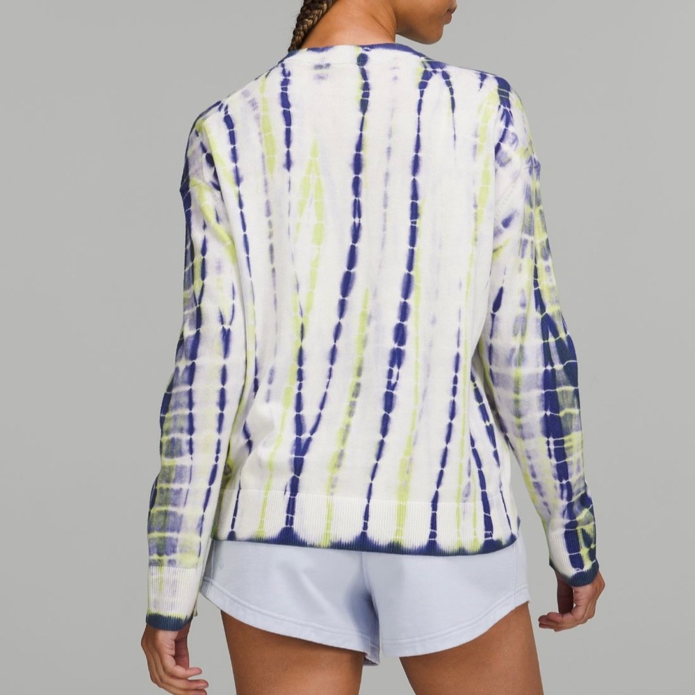 Lululemon Tie Dye Crewneck Sweater - Picture 3 of 7